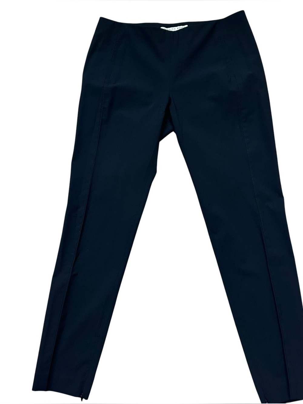 Veronica Beard Slim Fit Ankle Zip Pants Wool Blend Size 8